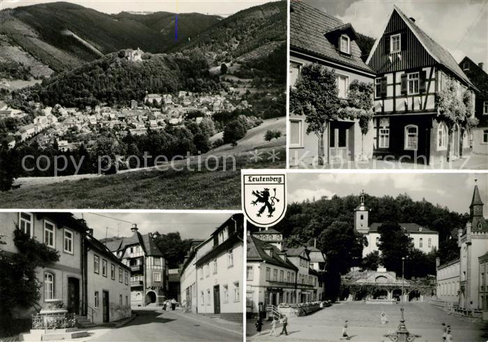 Leutenberg Thueringen Ortsansichten Panorama