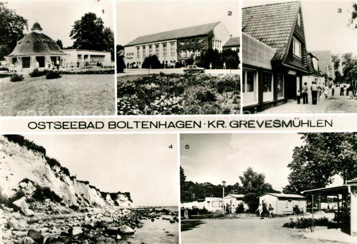 Boltenhagen Ostseebad Pavillon Bar FDGB Erholungsheim Fritz Reuter Mittelweg Ste