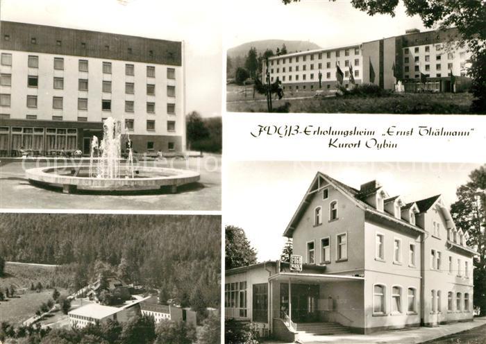 Oybin Sachsen FDGB Erholungsheim Ernst Thaelmann