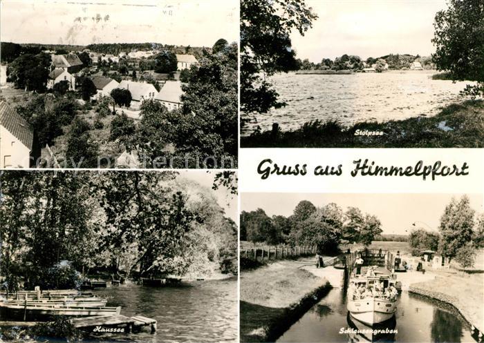 Himmelpfort Haussee Stolpsee Schleusengraben