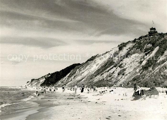 Insel Ruegen Wiek Turm Strand