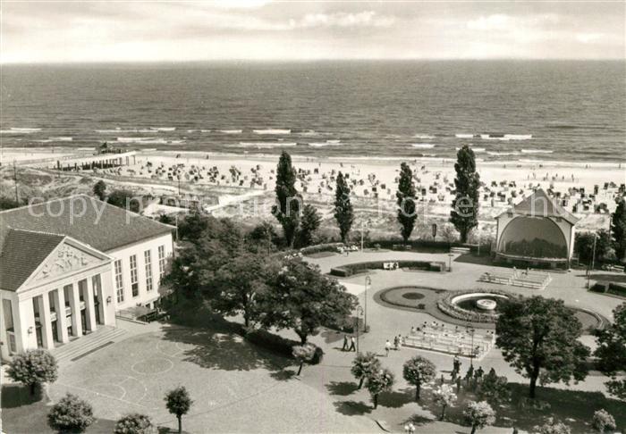 Heringsdorf Ostseebad Usedom Kurhaus Kurpark Konzerthalle