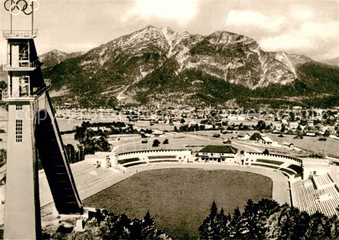 GARMISCH-PARTENKIRCHEN Bayern Olympia Stadion Schanze
