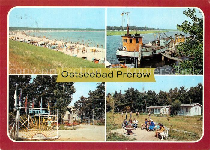Prerow Ostseebad Strand Fischerboote Ferien Pionierlager Kim II Sun