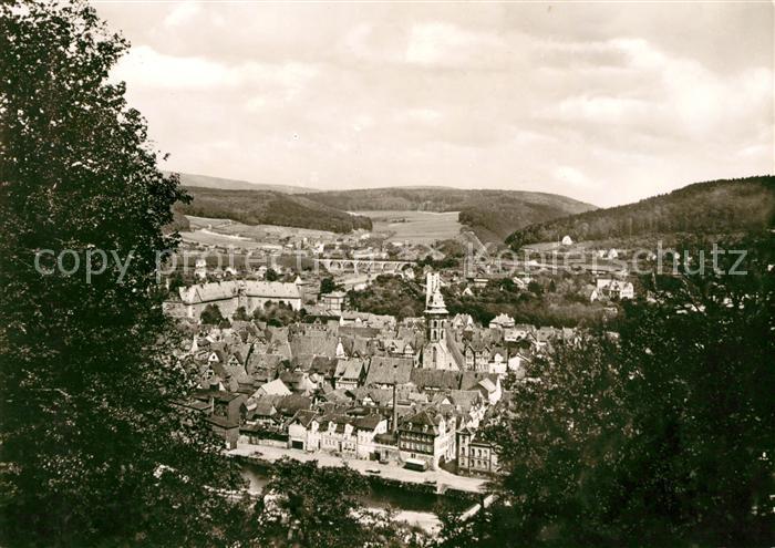 Hannoversch Muenden Fliegeraufnahme