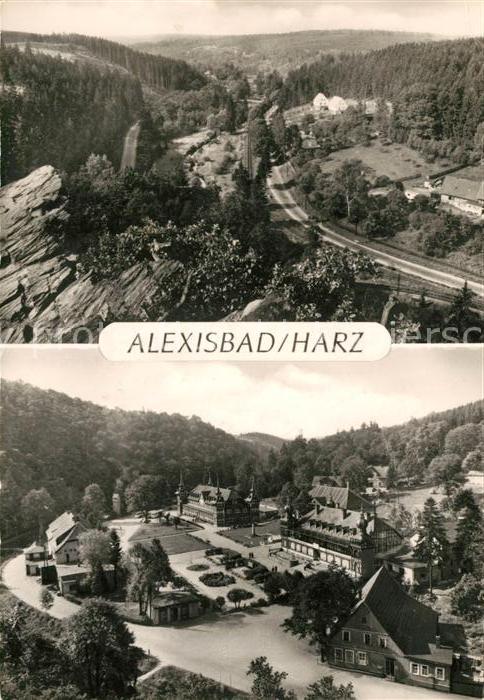 Alexisbad Harz Fliegeraufnahme