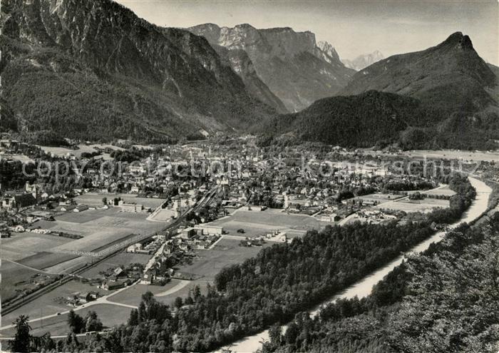 Bad Reichenhall Fliegeraufnahme Reiteralpe Loferer Steinberge Muellnerhorn