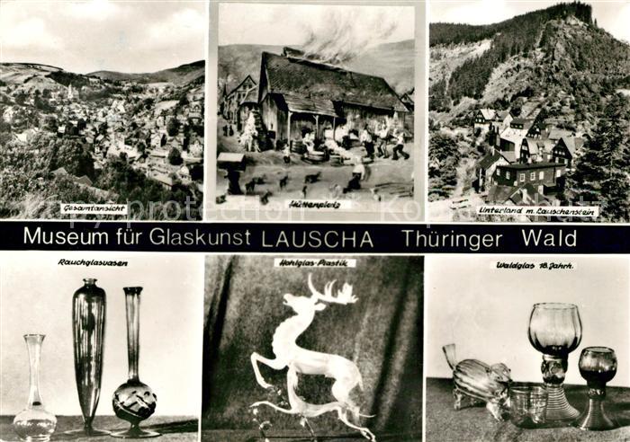 Lauscha Huettenplatz Unterland Lauschenstein Hohlglas Plastik Waldglas