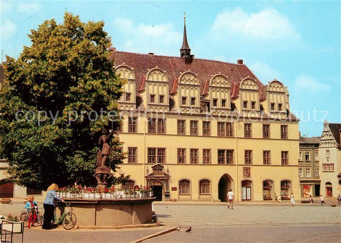 Naumburg Saale Rathaus Wilhelm Pieck Platz