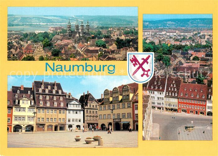 Naumburg Saale Wilhelm Pieck Platz Panorama