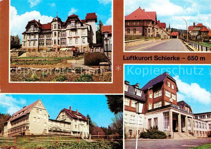 Schierke Harz FDGB Erholungsheim Franz Mehring Brockenstrasse Hotel Heinrich Hei