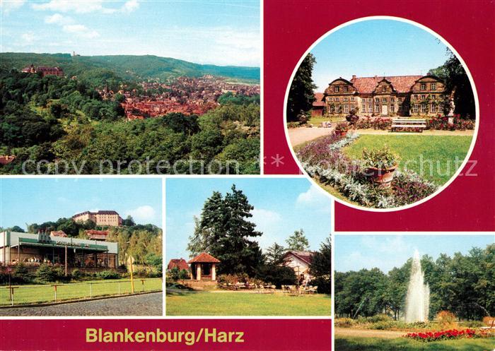 Blankenburg Harz Kleines Schloss Stadtpark Thiepark