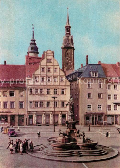 Freiberg Sachsen Obermarkt Petriturm