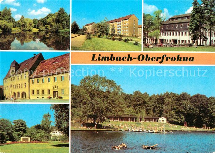 Limbach Oberfrohna Stadtpark Hotel Voelkerfreundschaft Rathaus