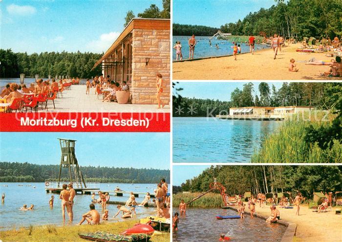 Moritzburg Sachsen Naherholungszentrum Moritzburger Teichgebiet Mittelteichbad
