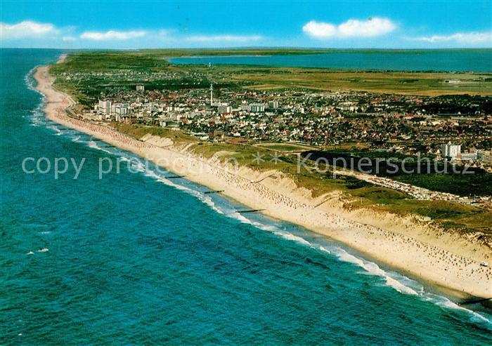 Westerland Sylt Fliegeraufnahme