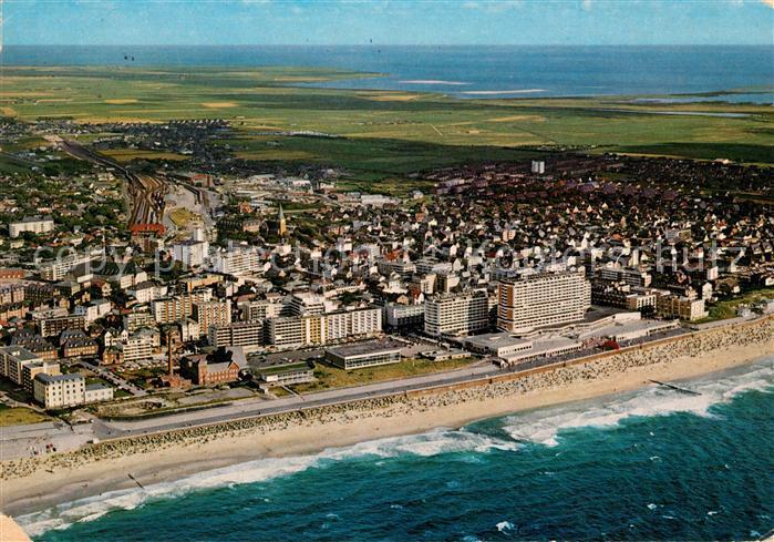 Westerland Sylt Fliegeraufnahme