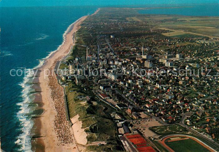 Westerland Sylt Fliegeraufnahme