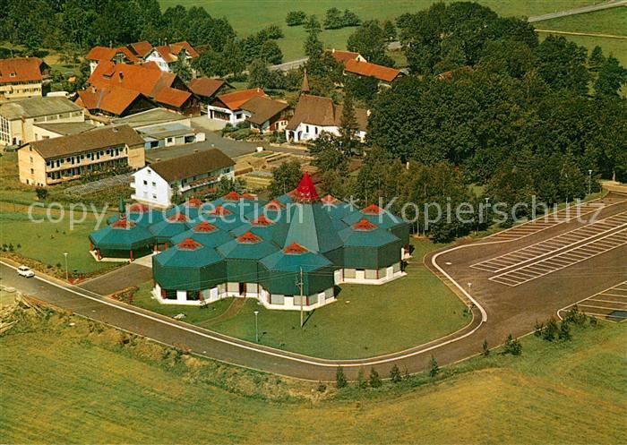 Wigratzbad Fliegeraufnahme Herz Jesu Maria Suehnekirche