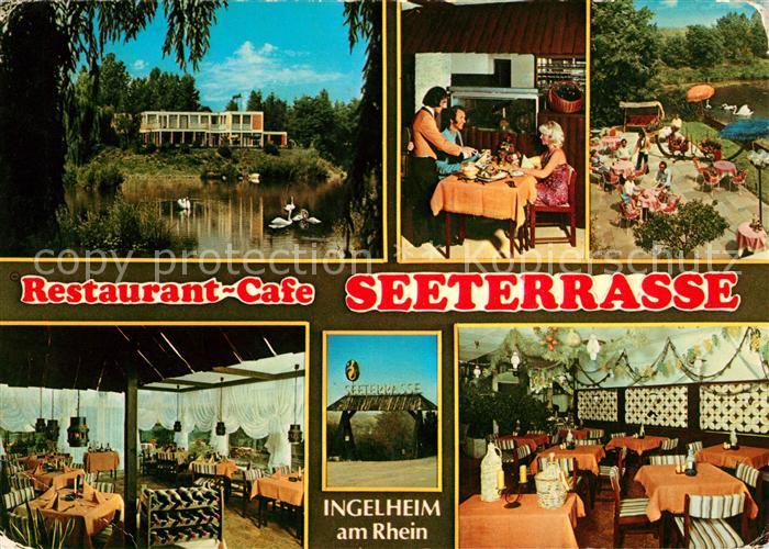 Ingelheim Rhein Restaurant Cafe Seeterrasse