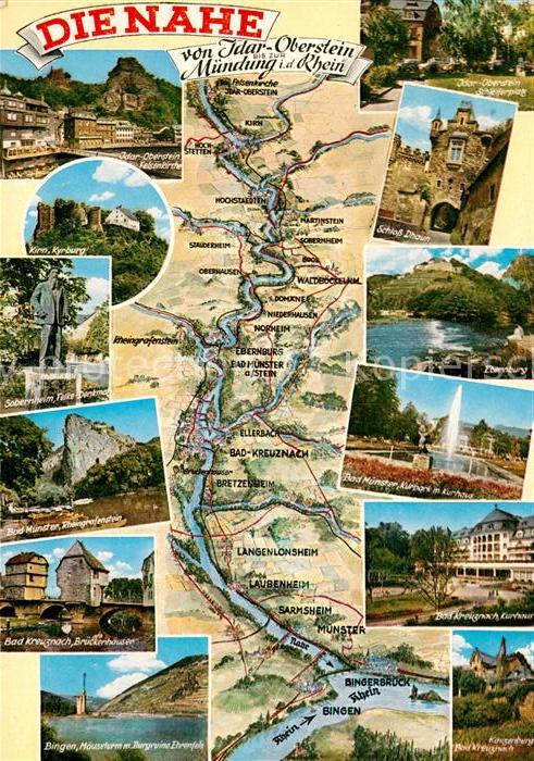 Idar-Oberstein Nahe Umgebungskarte