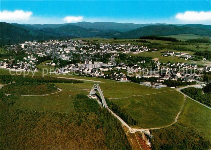 Winterberg Hochsauerland Fliegeraufnahme