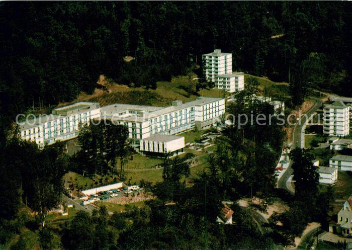 Bad Brueckenau Fliegeraufnahme Hartwald Klinik BfA