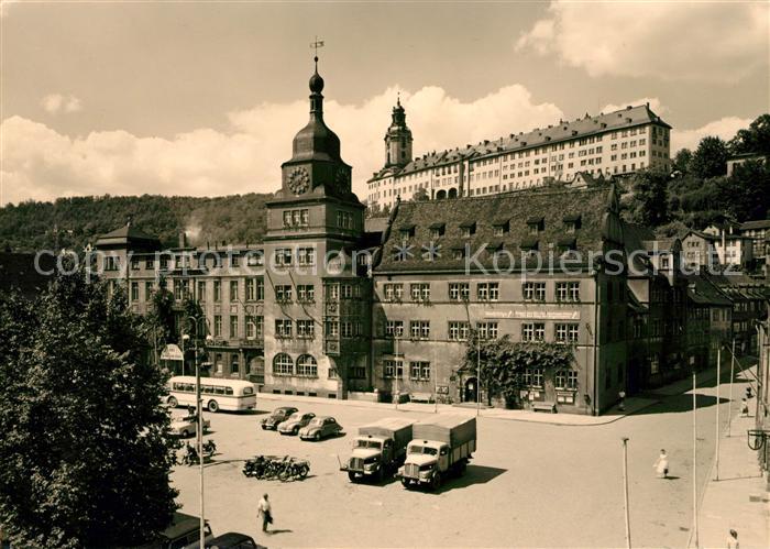 Rudolstadt Rathaus Marktplatz
