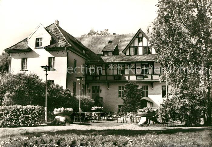 Ilsenburg Harz FDGB Erholungsheim Hermann Basse