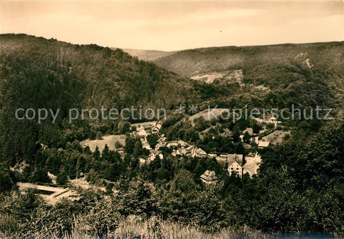 Treseburg Harz Panorama
