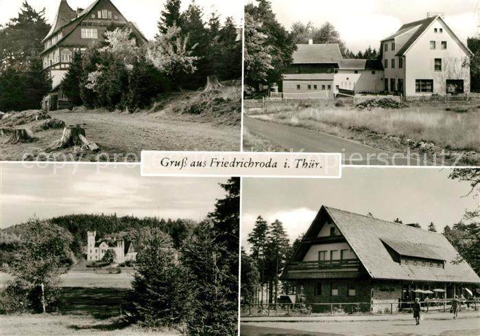 Friedrichroda FDGB Heim Spiessberghaus Betriebsferienheim Tanzbuche Schloss