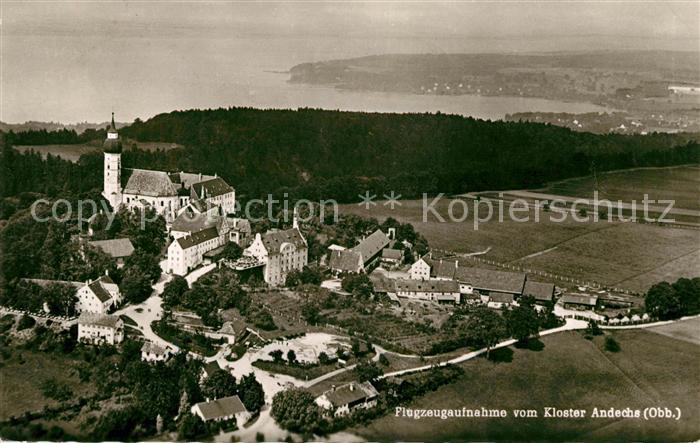 Andechs Kloster Fliegeraufnahme