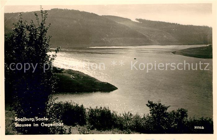 Saalburg Saale Stausee
