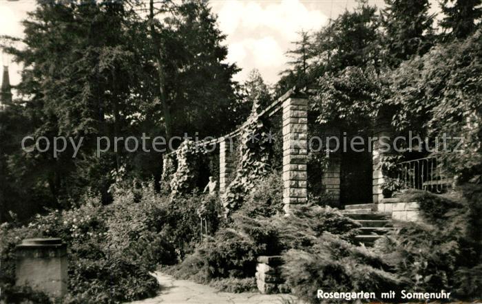 Goerlitz Sachsen Stadtpark Sonnenuhr