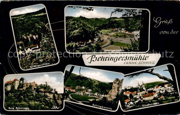 Behringersmuehle Burg Rabenstein Goessweinstein