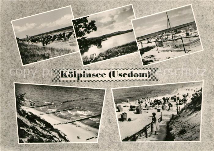 Koelpinsee Usedom Strandpromenade Hafen