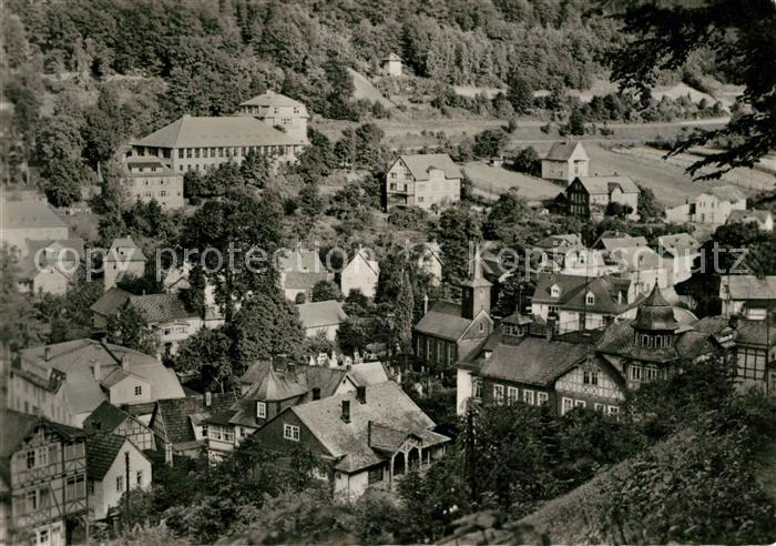 Schwarzburg Thueringer Wald Fliegeraufnahme