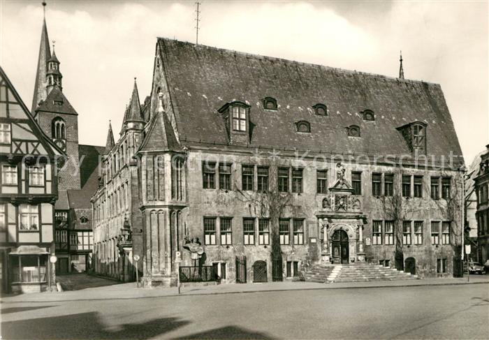 Quedlinburg Harz Rathaus