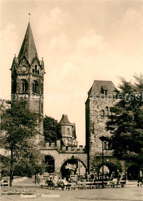 Eisenach Thueringen Nicolaitor