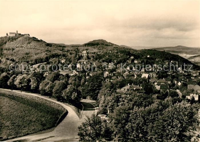 Eisenach Thueringen Wartburg Panorama