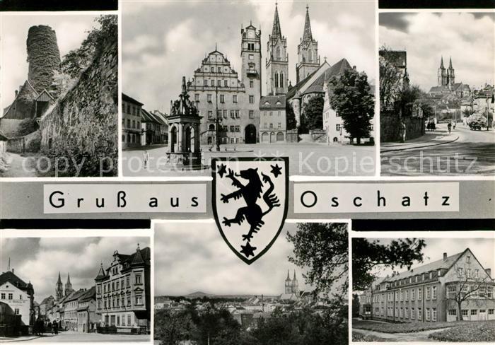 Oschatz Rathaus Kirche