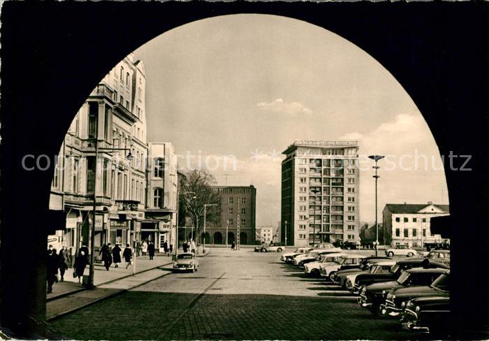 ROSTOCK  CITY Hochhaus Ernst Thaelmann Platz
