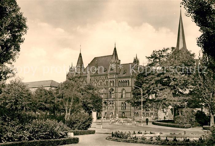 ROSTOCK  CITY Karl Marx Platz Staendehaus