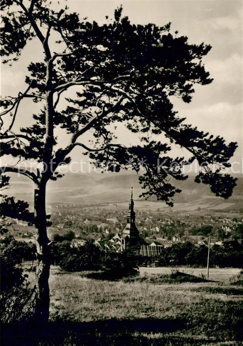 Frankenhausen Bad Blick vom Schlachtberg