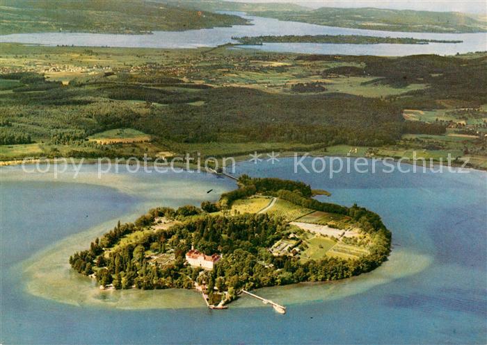 Insel Mainau Fliegeraufnahme