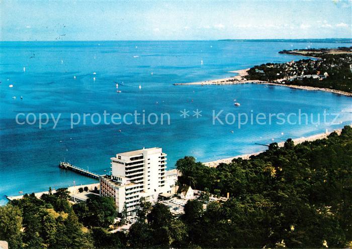 Timmendorfer Strand Fliegeraufnahme Kurhaus Hotel Seeschloesschen