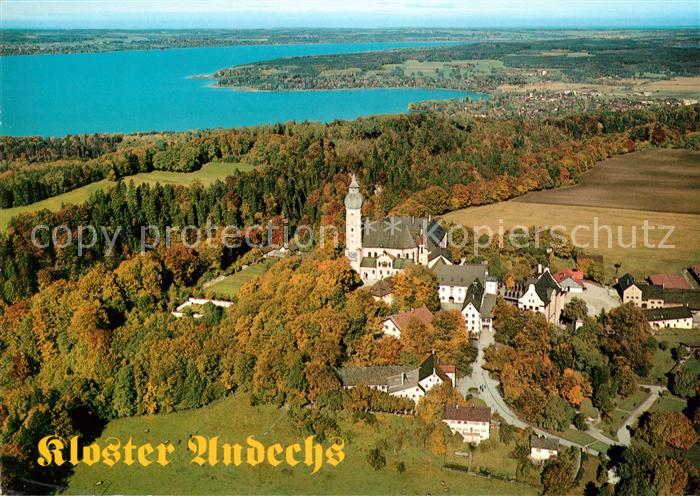 Andechs Fliegeraufnahme Kloster