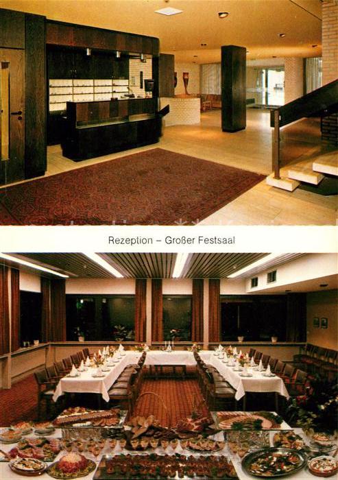 Garbsen Waldhotel Garbsener Schweiz Rezeption Grosser Festsaal