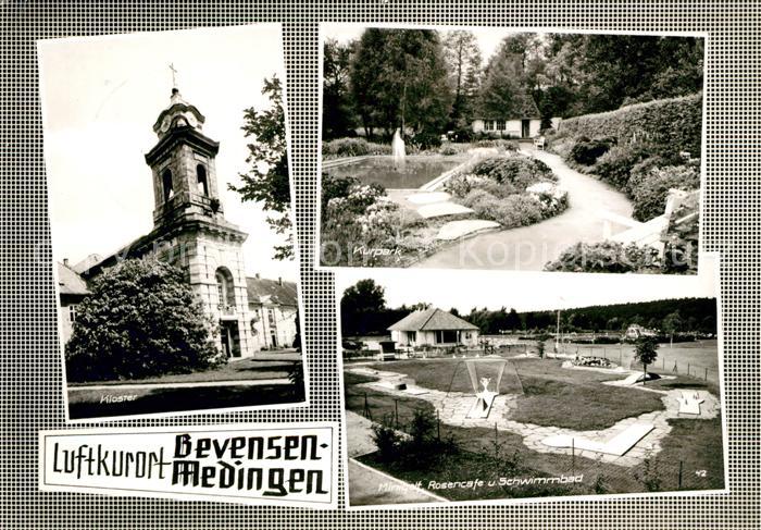 Medingen Bad Bevensen Kloster Kurpark Minigolf Rosencafe Schwimmbad