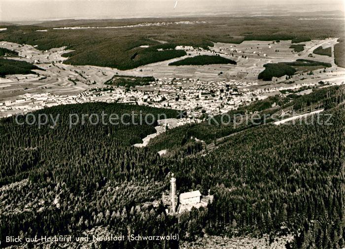 Neustadt Schwarzwald Fliegeraufnahme Hochfirst